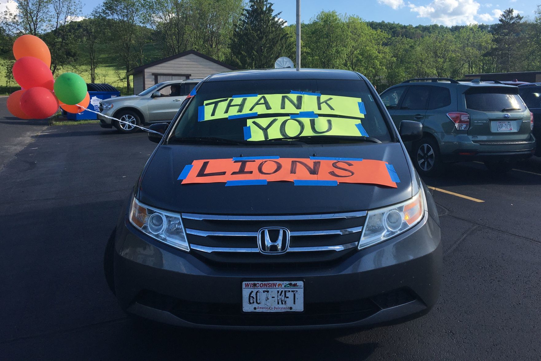 A thank-you